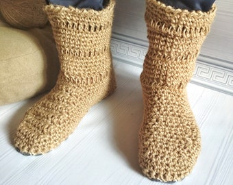 Nature Hemp Boots - Etsy