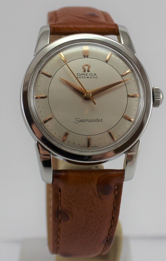 Vintage 1958 Omega Seamaster Gents Automatic Wristwatch 2846 6 | Etsy