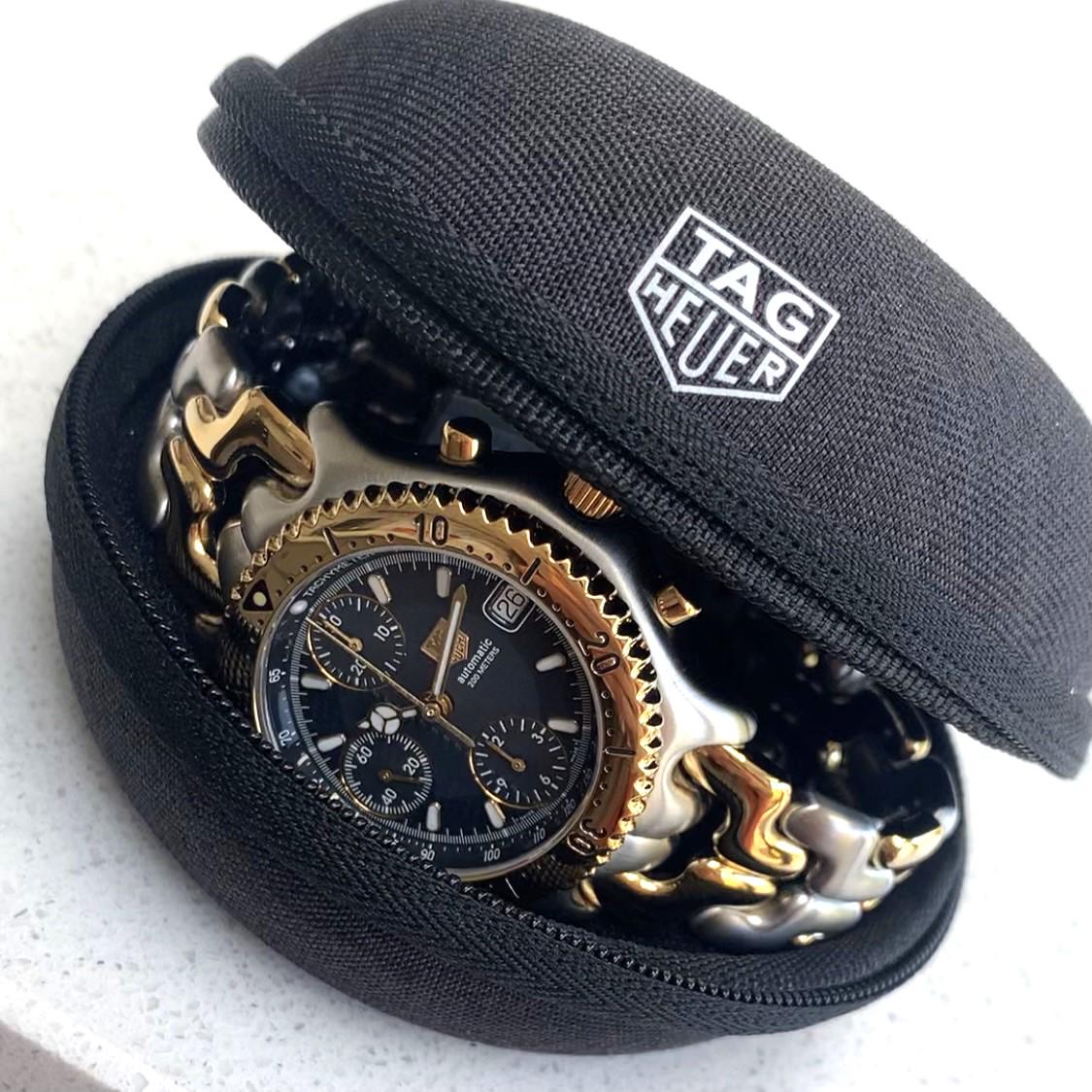 1990's TAG Heuer S/EL Automatic Chronograph CG2121/R0 - Etsy