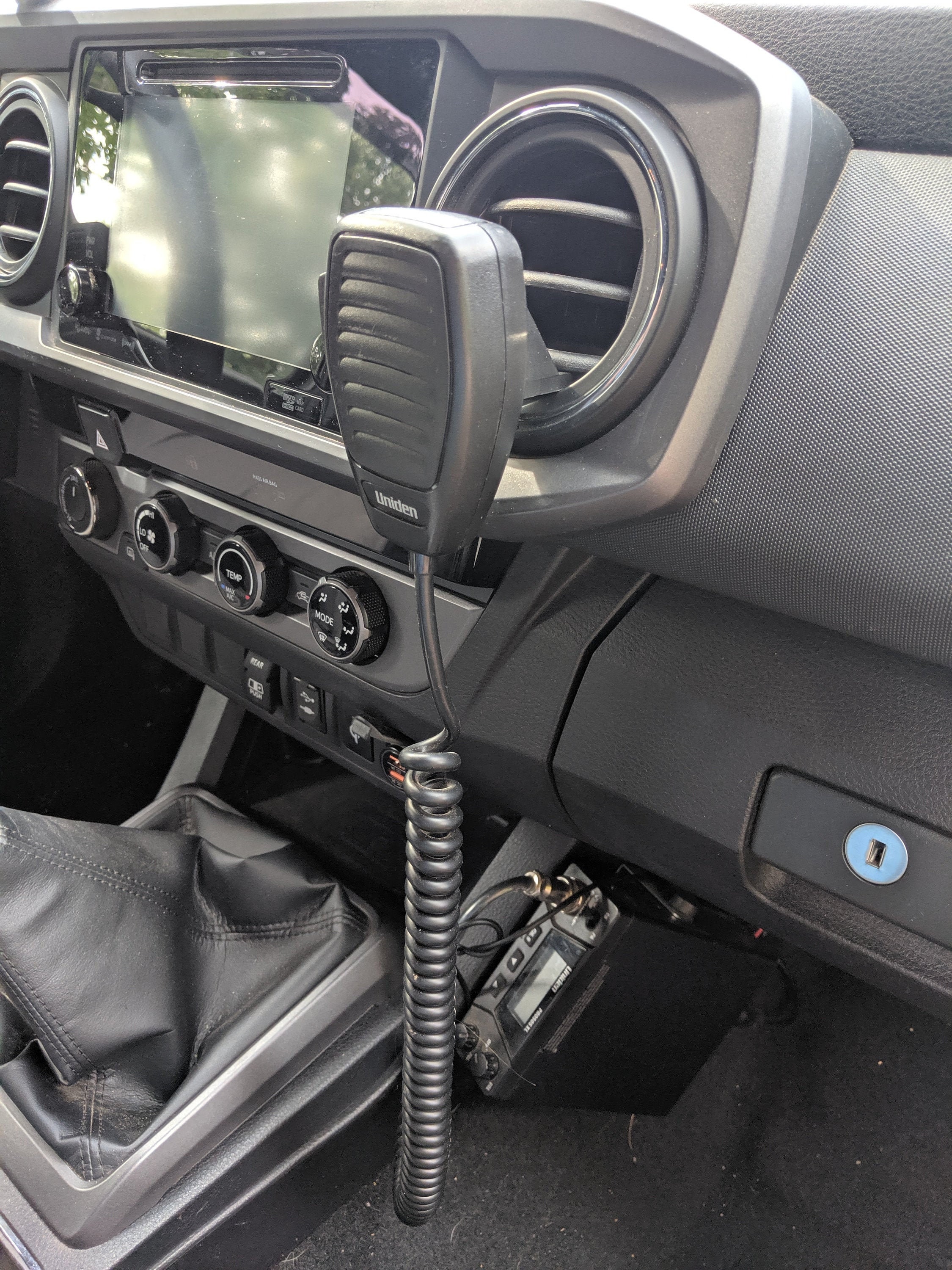 3rd Gen No Drill CB/UHF Mic Mount Etsy