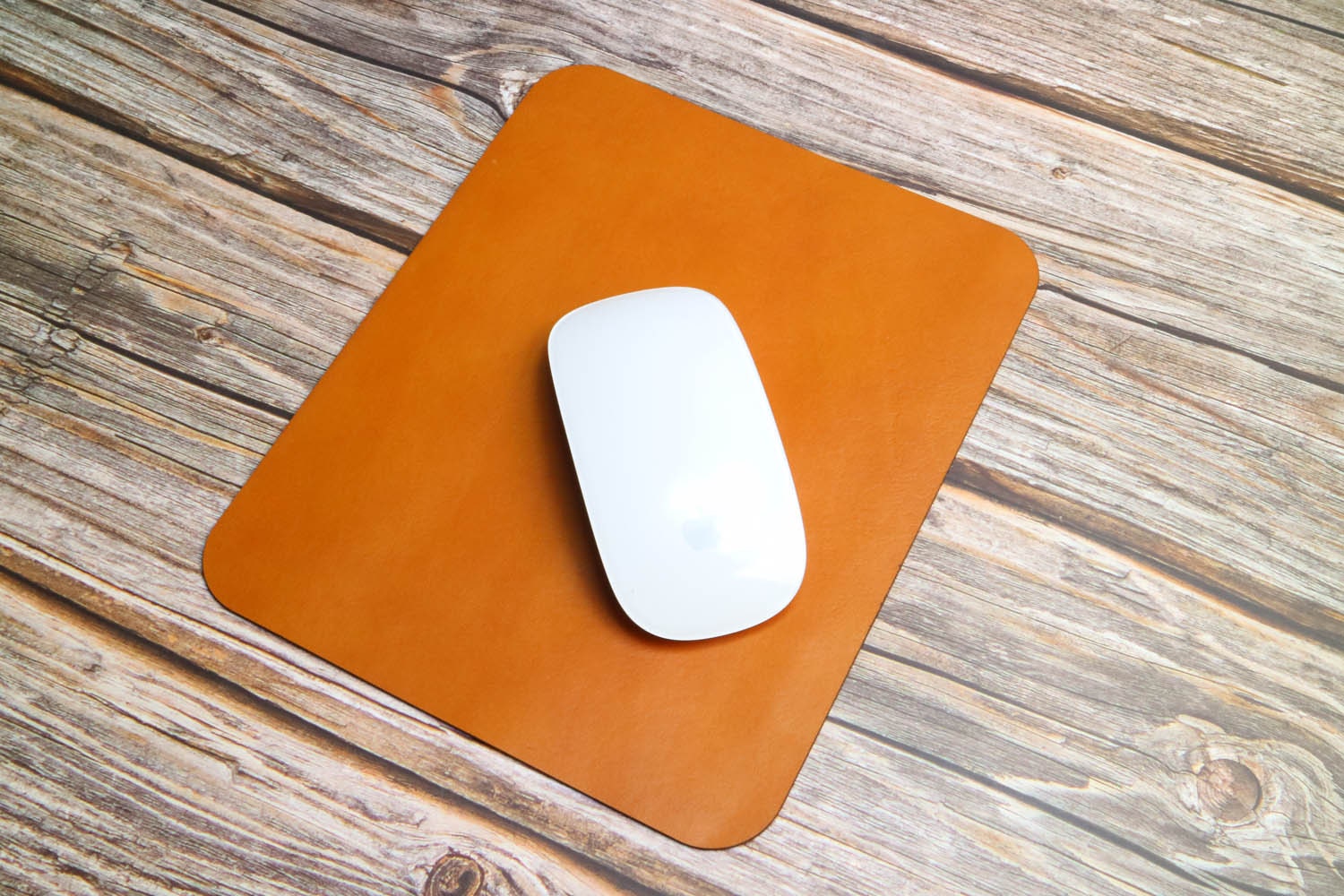 Mouse Pad Leather Mouse Pad Leather Mousepad Minimal Etsy