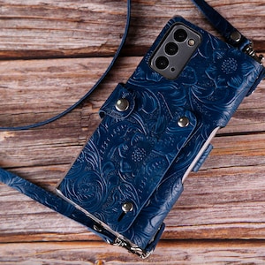 Schouderriem flipcover met kaarthouder Samsung Galaxy S25 Edge S25 Ultra S23 Ultra S24 FE S24+ hoesje leren portemonnee volnerf leer