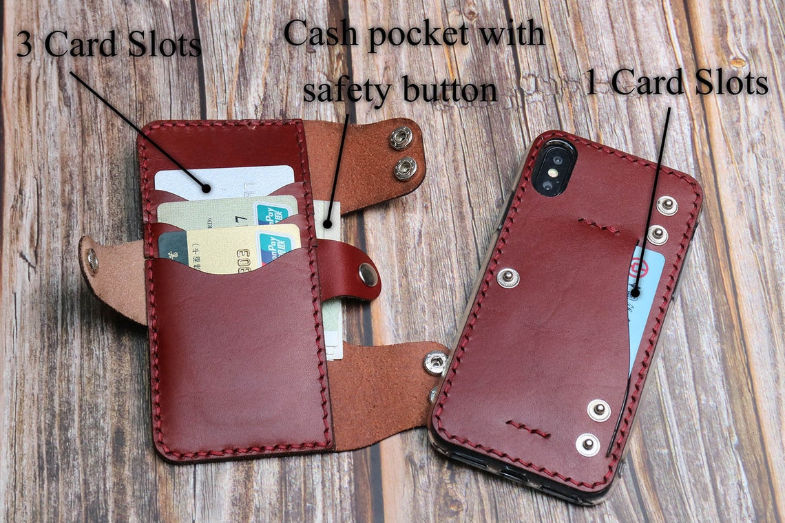 Leather iPhone SE 2020 Wallet Case iPhone SE 2020 leather Etsy