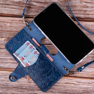 Funda protectora de cuero auténtico con correa cruzada para iPhone 16 Pro Max 16 Pro 16 Plus 16e 15 Pro Max 15 Plus Funda tipo billetera para 14 Pro Max/13