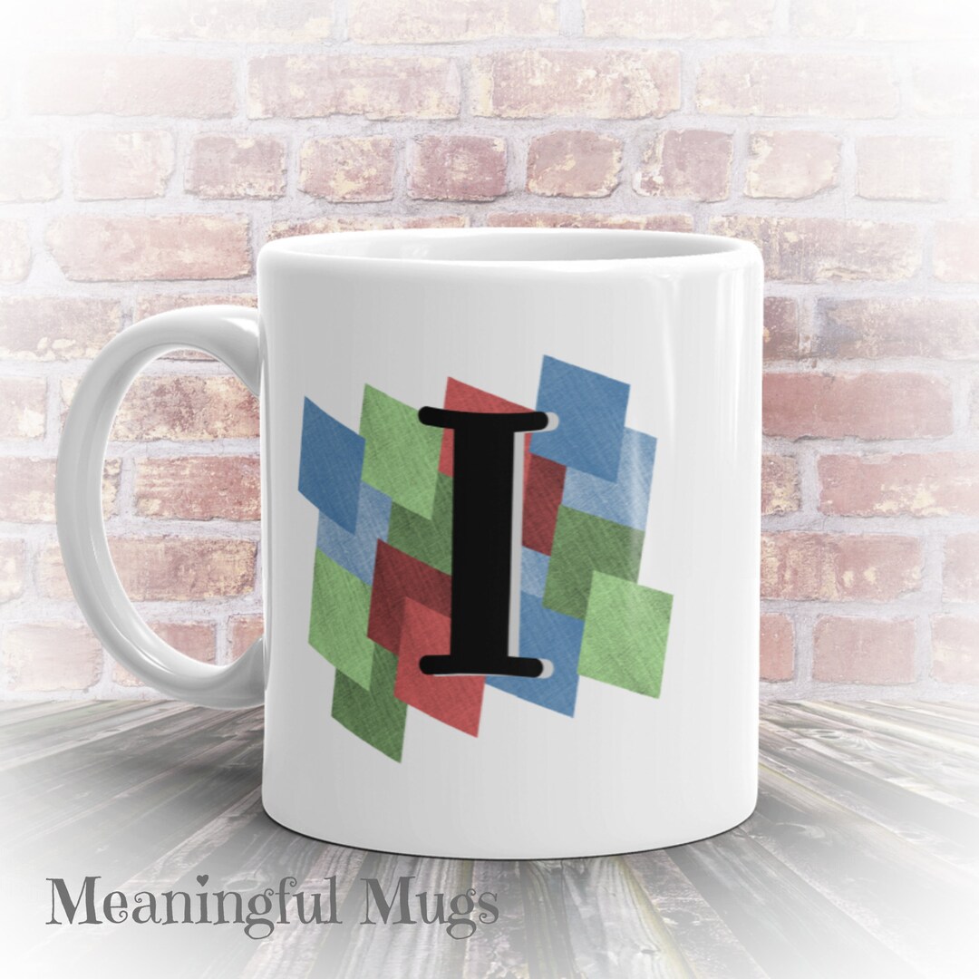 I Monogram Mug Coffee Mug Personalized Mug Custom Mug - Etsy