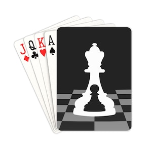 Karty do gry czarne (Buenos New Chess)