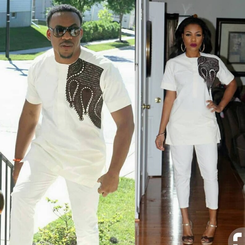 dashiki couple outfits