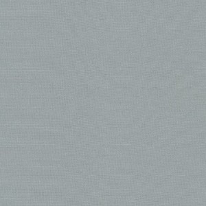 Robert Kaufman Kona Cotton In Overcast Fabric by 1/2 Yard