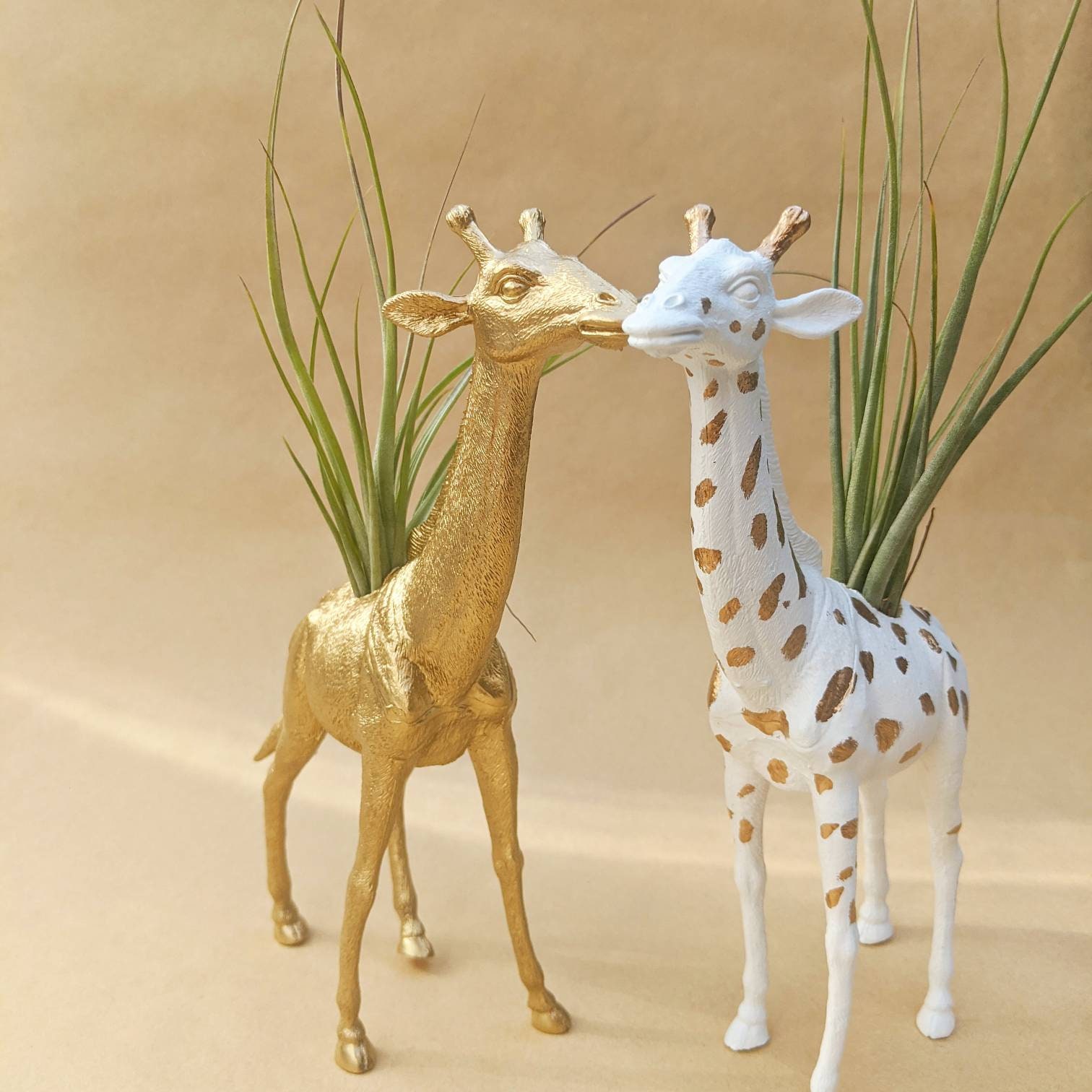 Giraffe Planters Air Plants Best Friends Indoor Planters Etsy