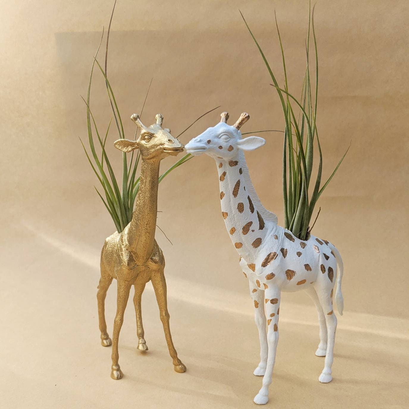 Giraffe Planters Air Plants Best Friends Indoor Planters Etsy