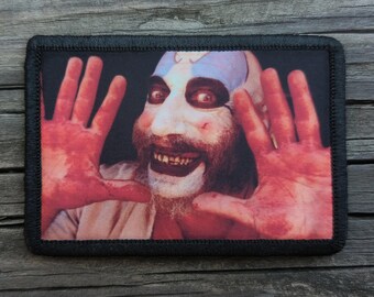 Captain Spaulding Morale Patch - 2x3 Hook and Loop Patches for Molle Gear, Operator Hat, Backpack, Made in The USA