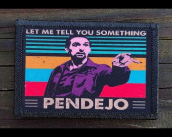 The Big Lebowski Jesus Morale Patch - 2x3 Hook and Loop Patches for Molle Gear, Operator Hat, Backpack, Made in The USA