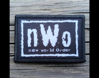 NWO Morale Patch - 2x3 Hook and Loop Patches for Molle Gear, Operator Hat, Backpack, Made in The USA