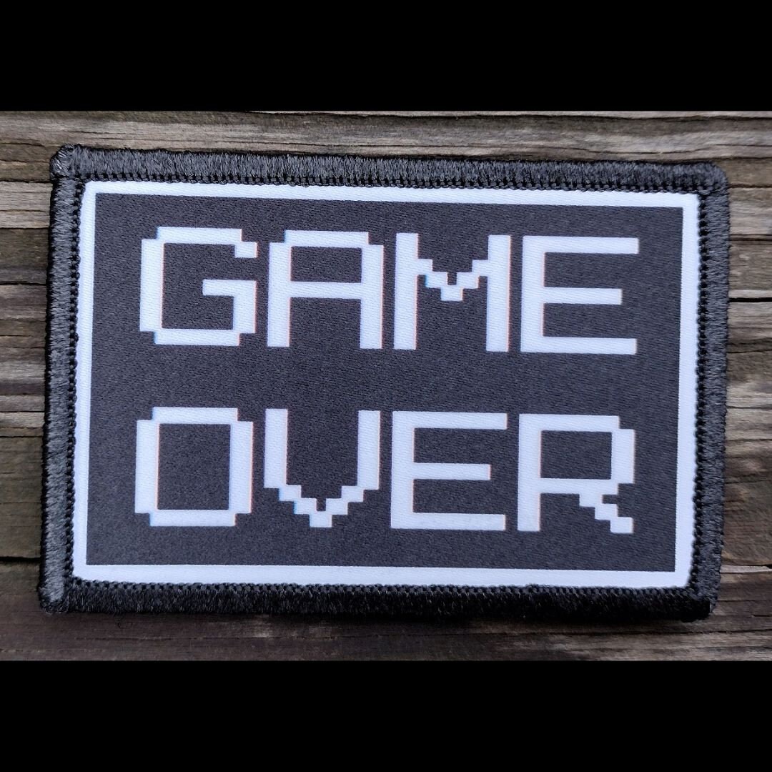 Game Blouses Morale Patch – 2x3 Inch Hook And Loop Patch For MOLLE Gear, Hats, Backpacks | Made In USA, Removable
