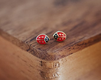 Ladybug earrings