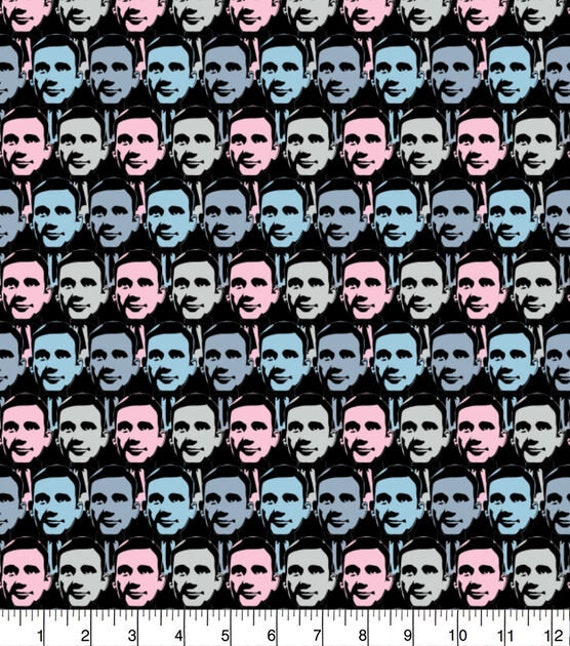 The Office Cotton Fabric Michael Stacked