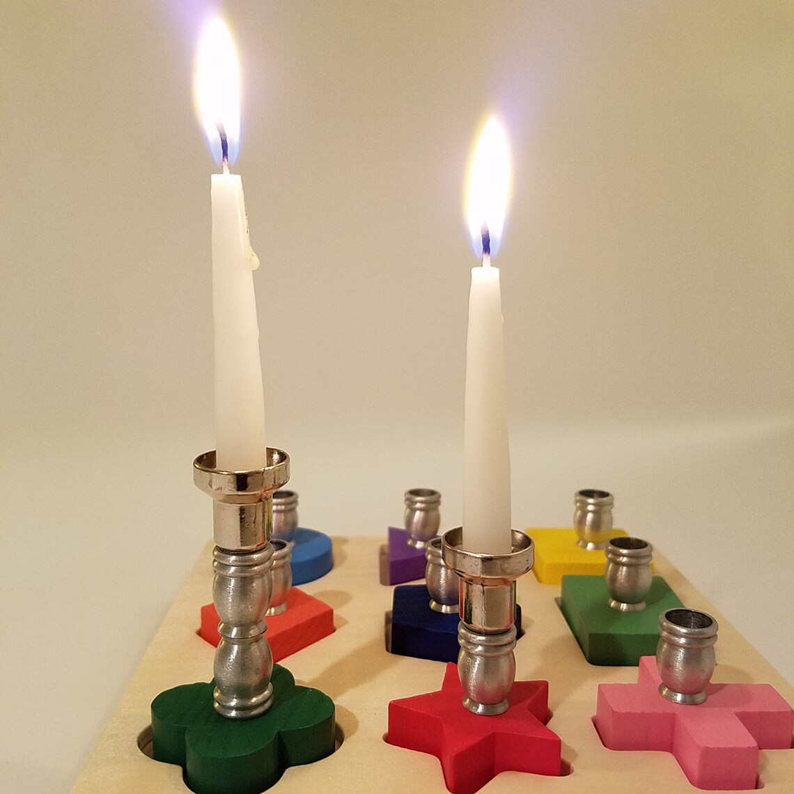 Drip Cups for Menorah Candles Hanukkah Candle Holders Protects Etsy