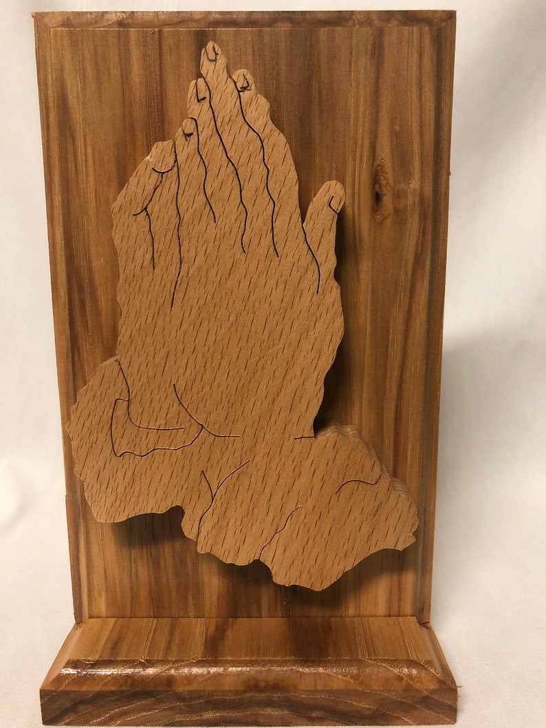 Wooden Handmade Praying Hands - Etsy
