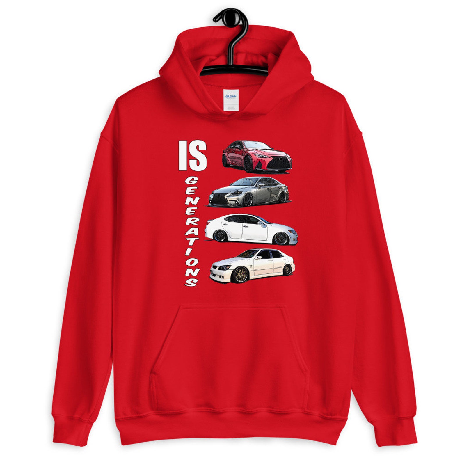 Lexus IS Generations Hoodie - Etsy