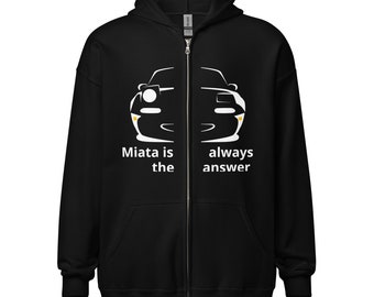 Always The Answer Zip Hoodie