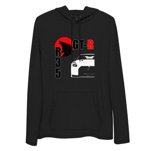 JDM R35 GTR Kaiju Leichter Hoodie