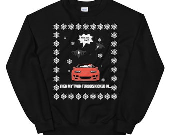 300zx Santa Ugly Christmas Holiday Sweatshirt