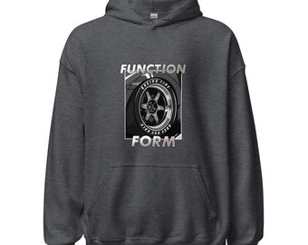 Function Form Wheel Stance Unisex Hoodie