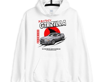 Gtrzilla Skyline GTR R32 Hoodie