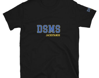 DSMS Jackstands University Short-Sleeve Unisex T-Shirt