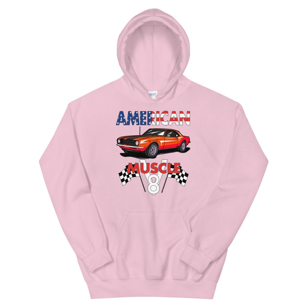 American Muscle V8 Hoodie Etsy Ireland