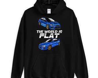 The World Is Flat Subie Hoodie