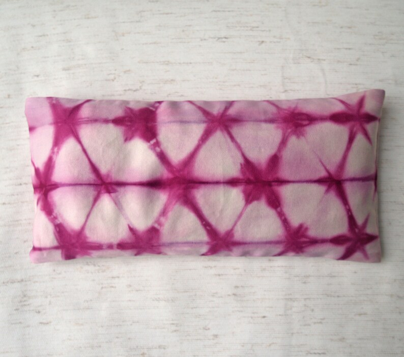 Eye Pillow With Organic Buckwheat Or Flaxseeds And Lavender Etsy