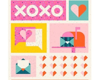 Love Letters Quilt PDF Pattern Download