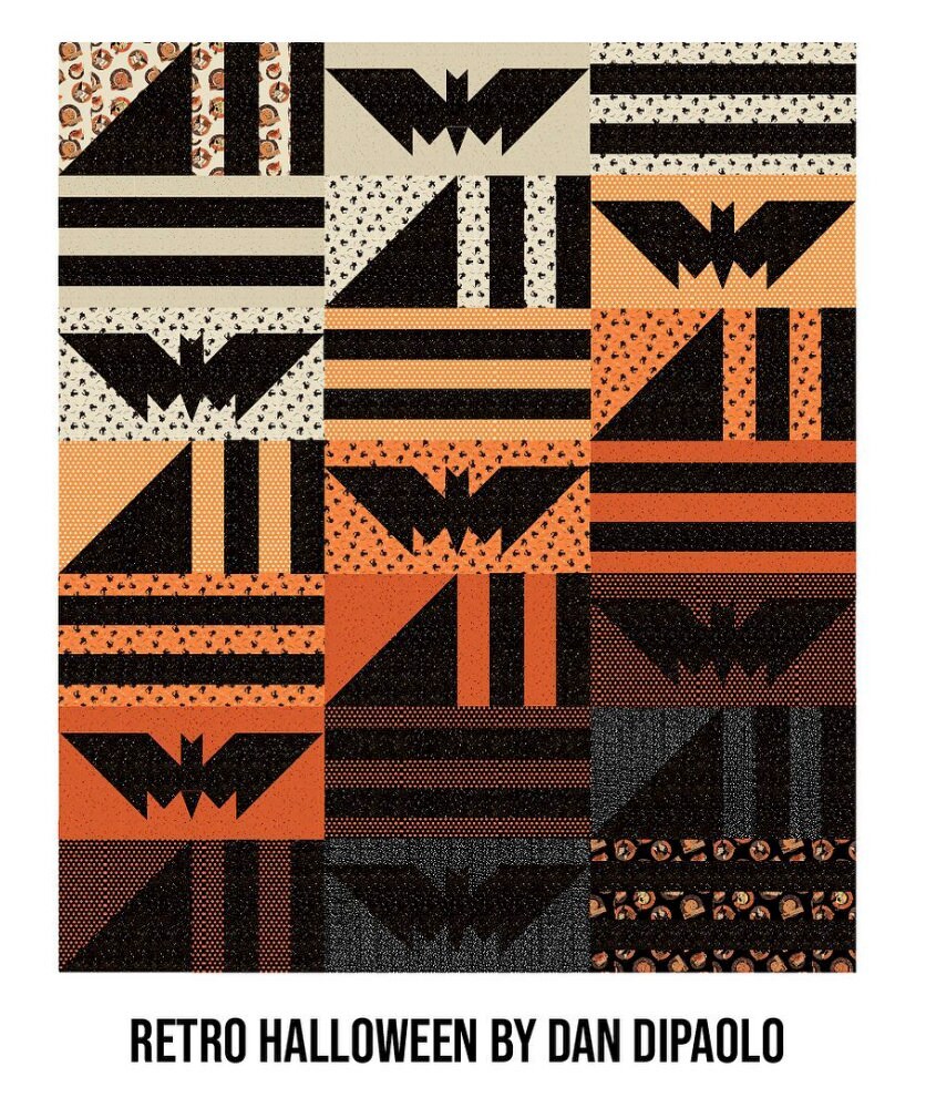 Batty Bats Quilt PDF Pattern Download Etsy