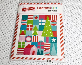 PRINTED PATTERN BOOKLET - Christmas Cheer Quilt Printed Pattern