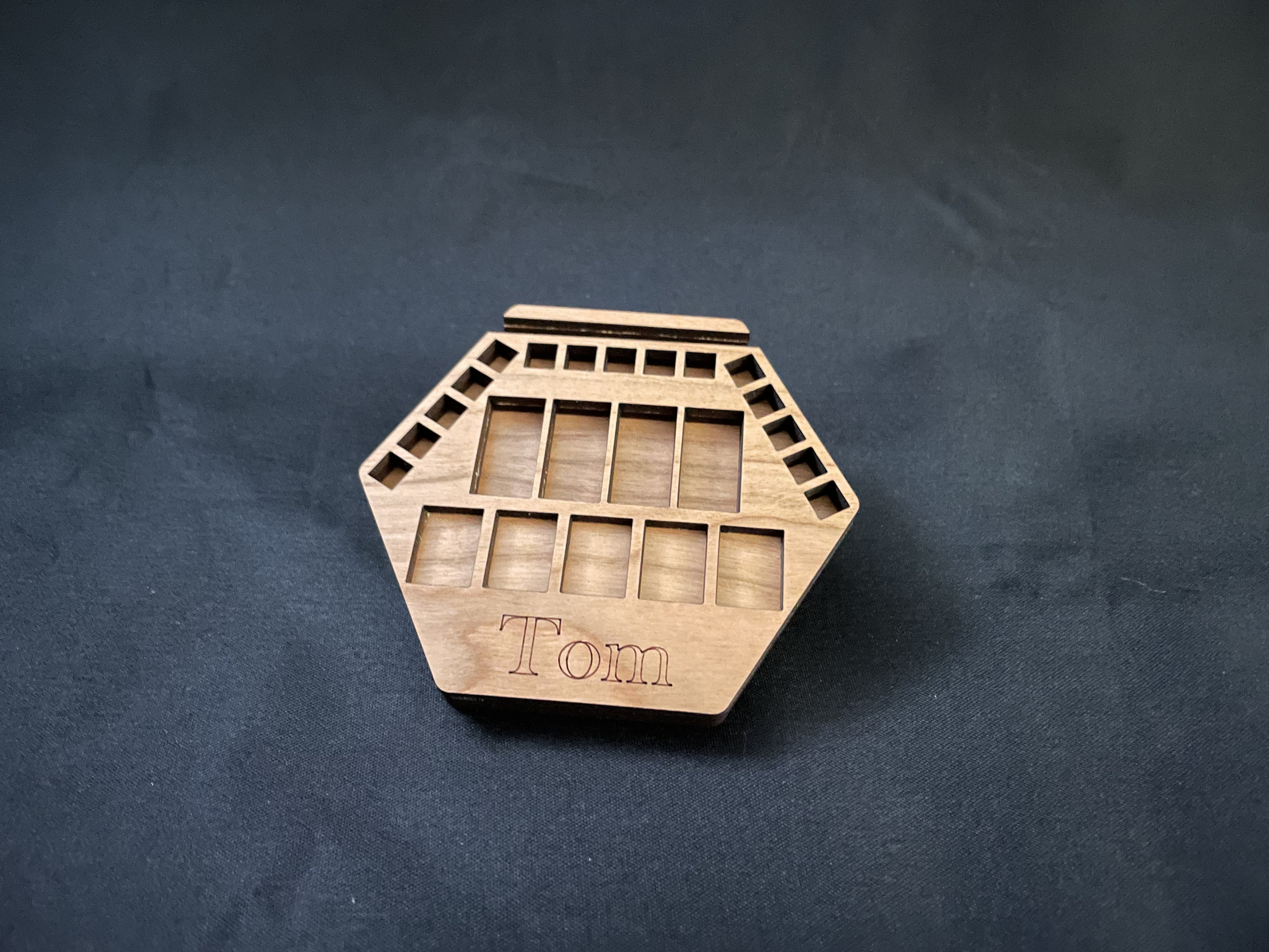 DIY Create Your Own Laser Cut Personalized Game Piece Holder Etsy