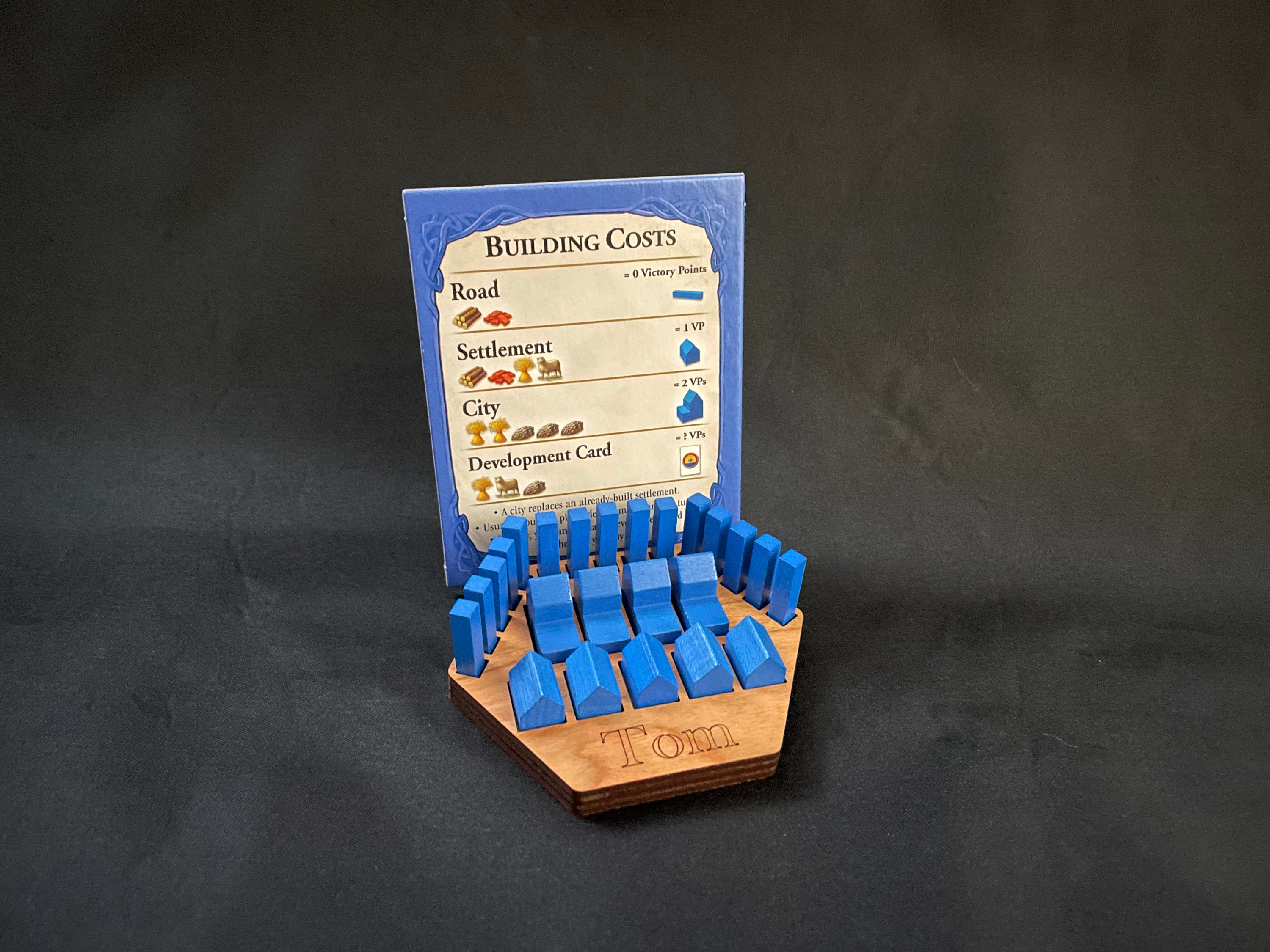 DIY Create Your Own Laser Cut Personalized Game Piece Holder DIY Etsy