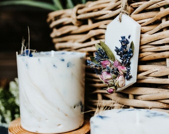 Candle "Cereal" | Essential Oil Candle | Natural Eco wax Candle | Handmade Aromatherapy Candle | Organic Scented Candle