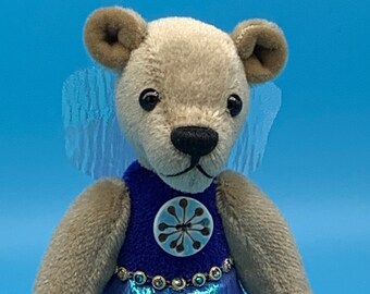 Merryweather Mohair Fairy Bear: ręcznie szyty przedmiot kolekcjonerski