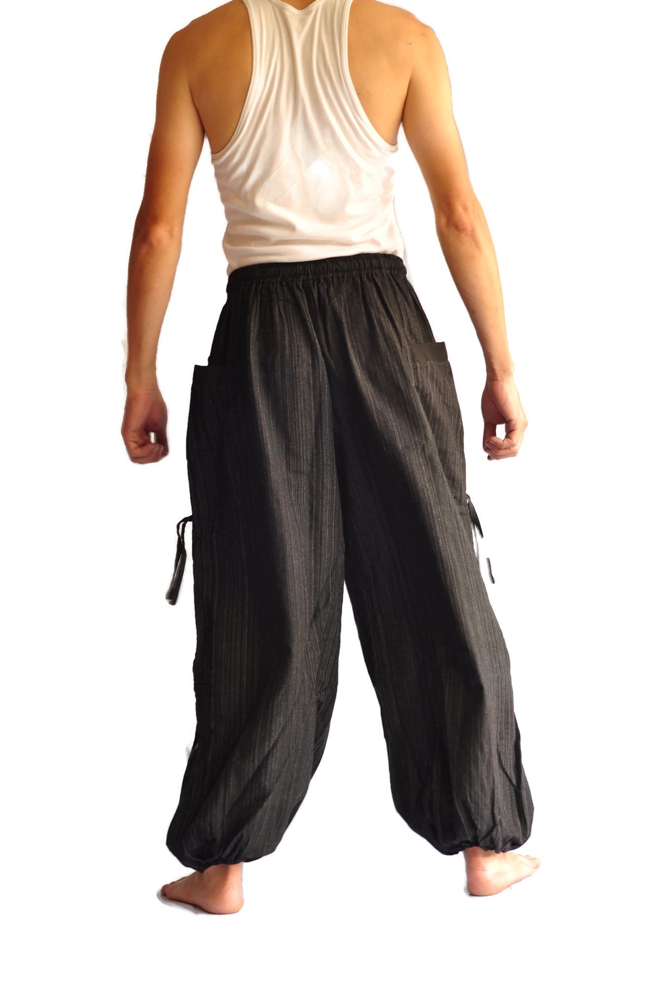 Harem Pants, Yoga Pants, Baggy Pants, Thai Fisherman Pants, Harem Pants