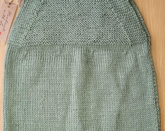 Handmade Knit Baby Romper - The Laurel – Wooden Buttons, Custom Colour