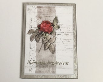 Herzliches Beileid Etsy