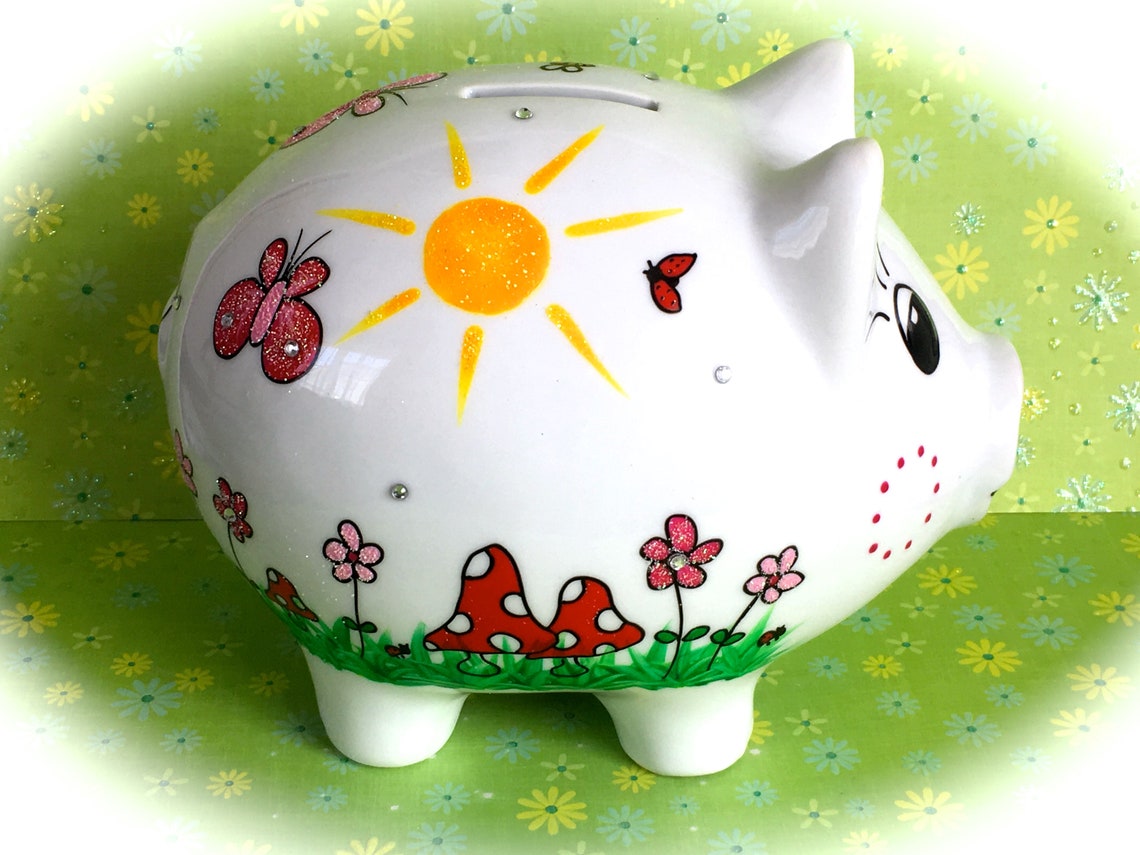 Sparschwein XL Nr. 160 GeburtSparschwein mit Etsy