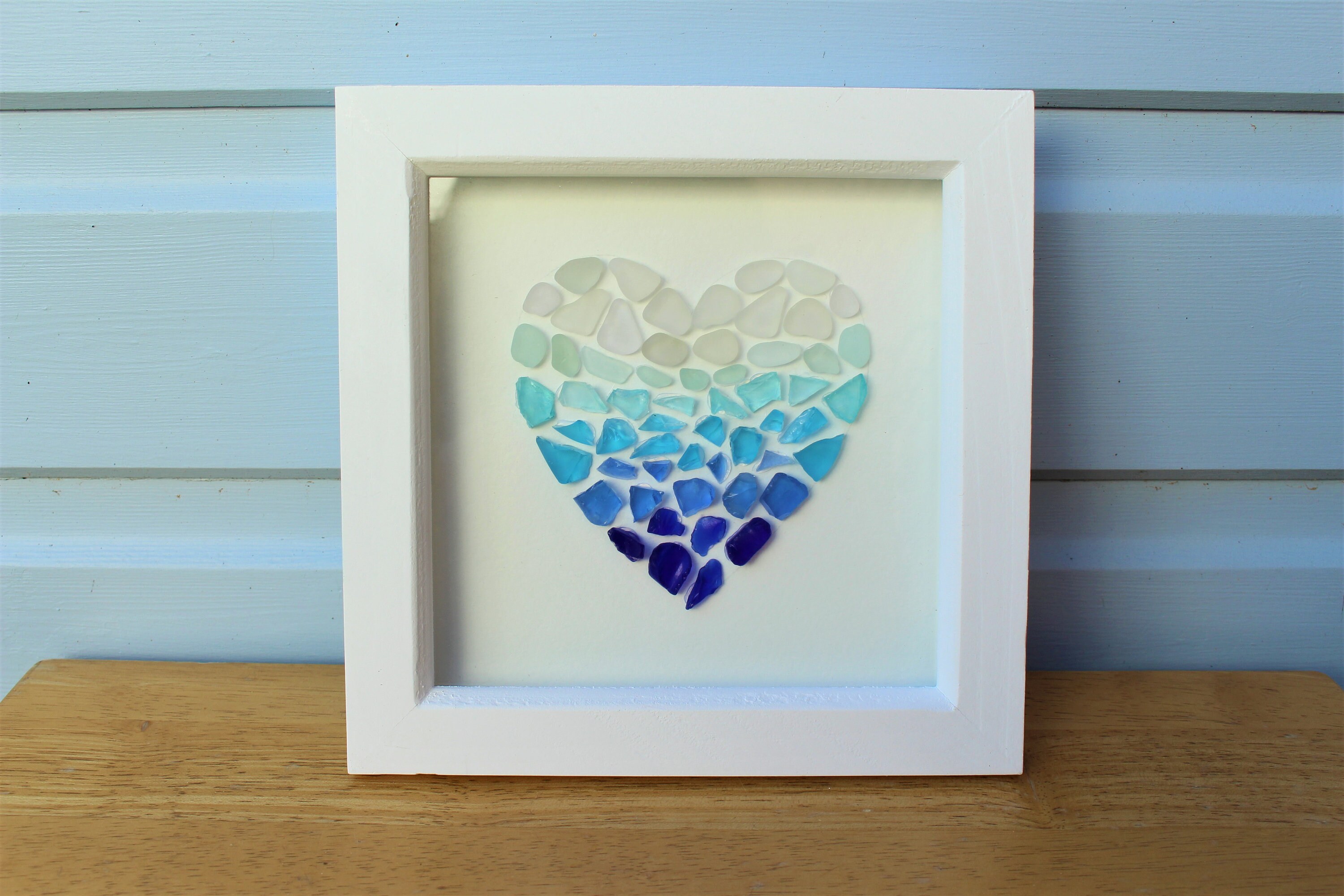 Society6 ケース Ocean Blue White Heart Love il_fullxfull.3716701979_n1b1.jpg