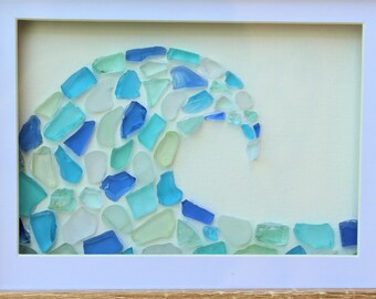 海アート／Rejewel sea art® NO-27 Sea, waves, seagulls Painting by Elina Kondratyuk