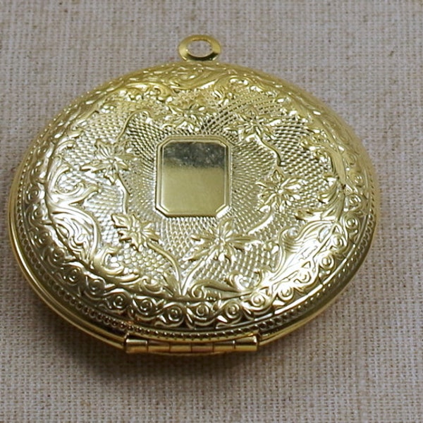 1 Filigree Medallion-50 mm-gold-round
