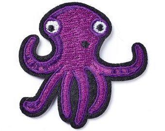 Krake Patch Applique 5 x 5 cm Iron-on Patch - Kraken Patch - Octopus