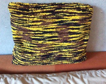 Cushion "color mix" woven