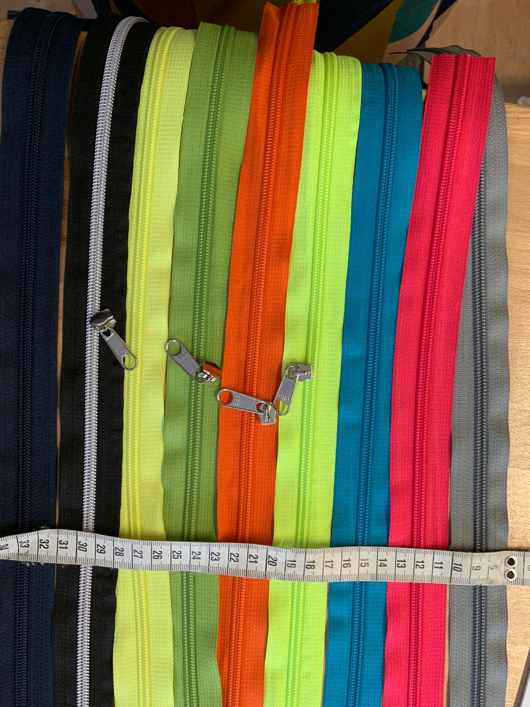 Endless Zipper 3 Cm Wide Etsy