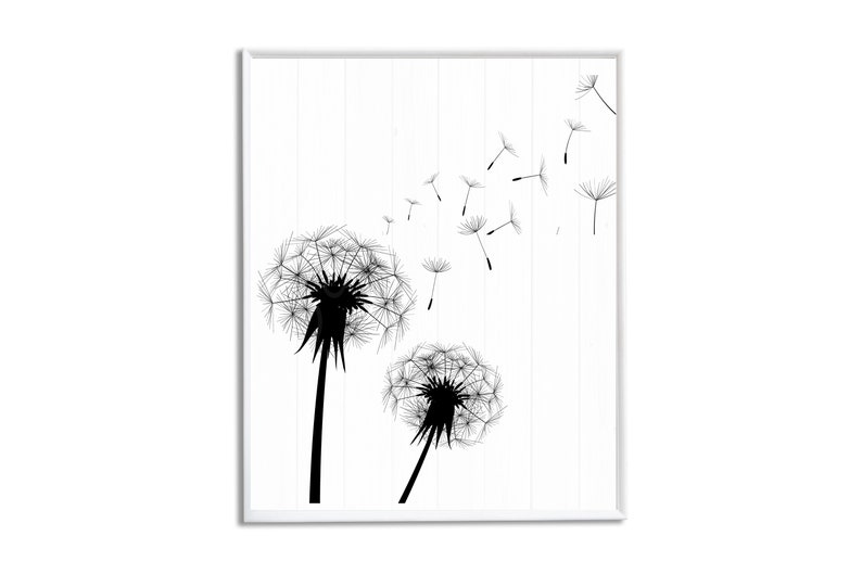 DANDELION WALL ART instant Download Print Above Bed Art Etsy